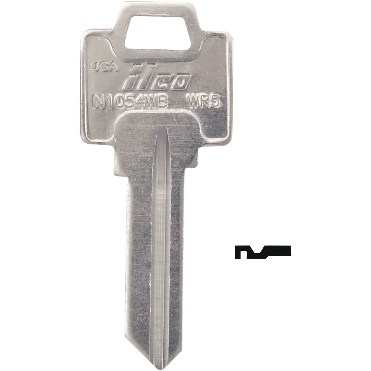 Next-Generation ILCO Key Blank For Weiser Lockset 5-Pin 10-Pack Reusable