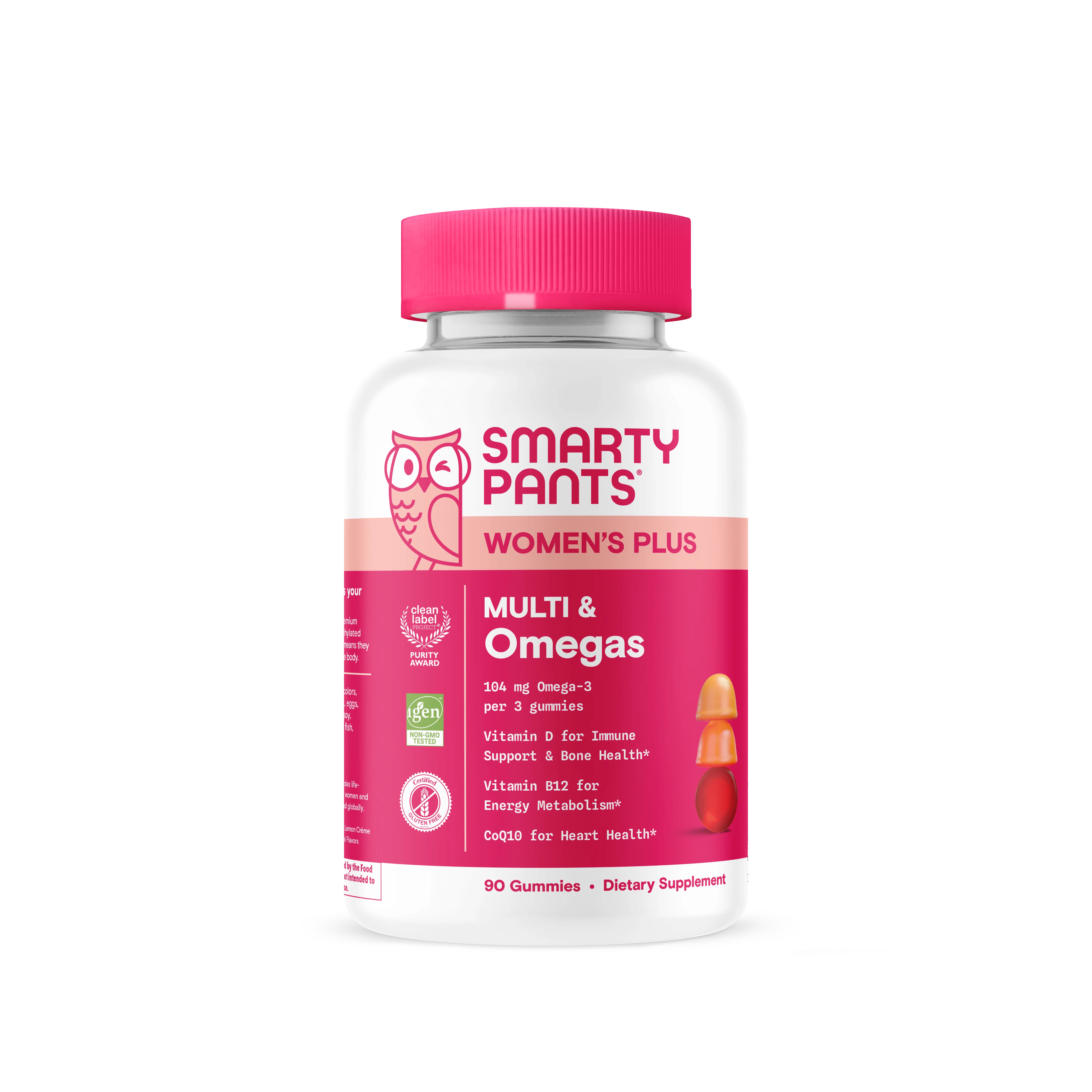 Pure SmartyPants Women's Plus Multi Omegas Responsible