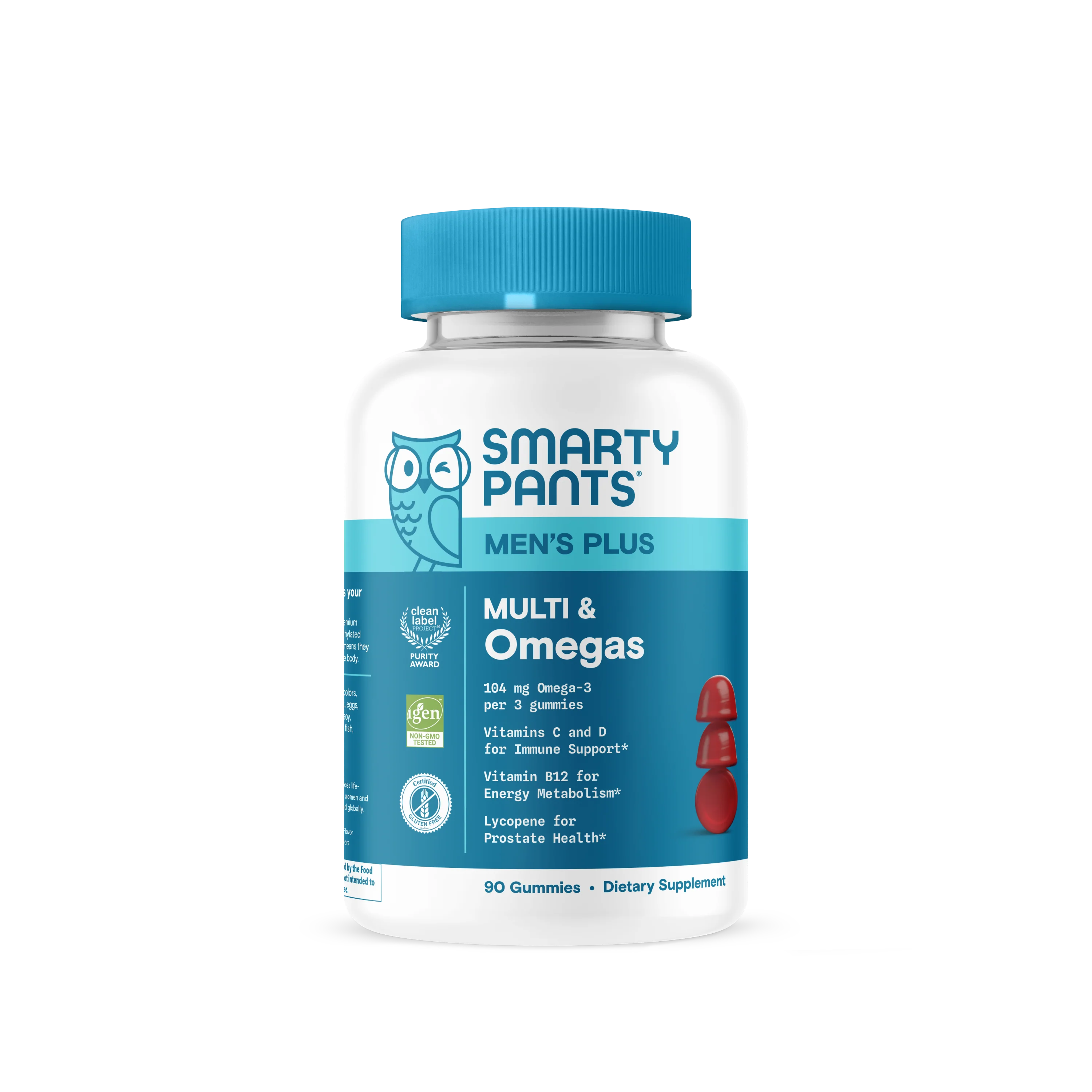 Verified SmartyPants Men's Plus Multi Omegas Eco-Friendly