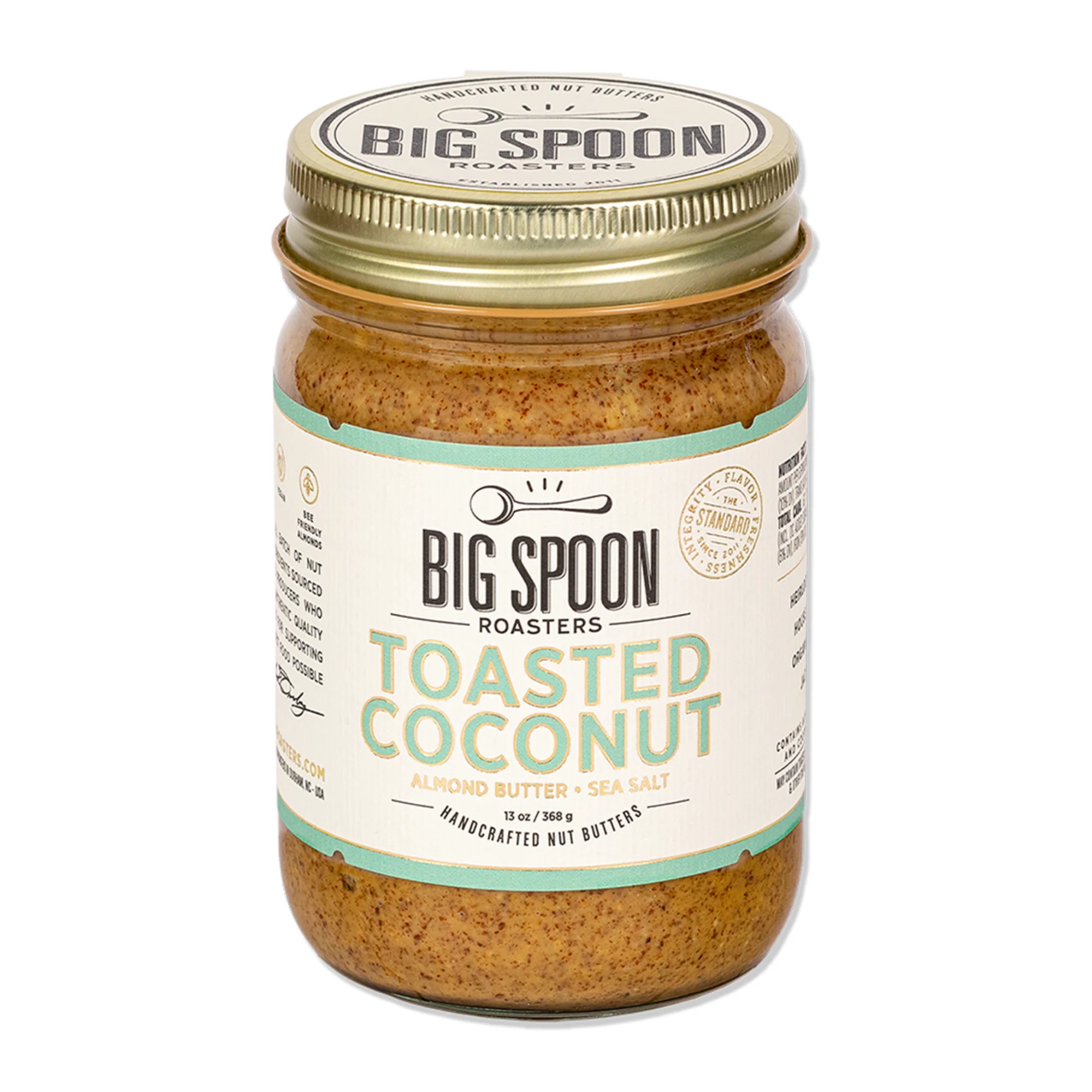 Fine Big Spoon Roasters Toasted Coconut Almond Butter Traditional