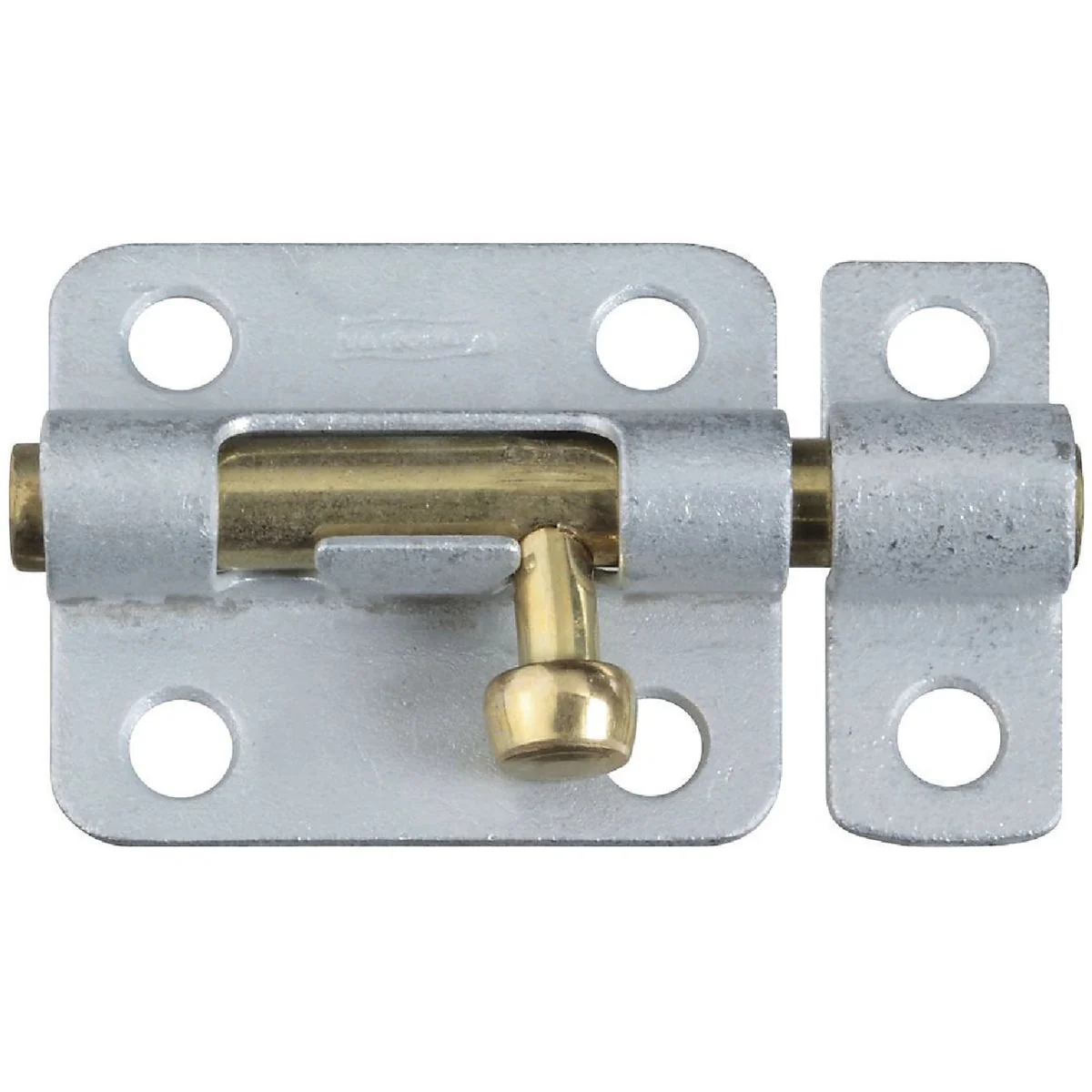 User-Friendly National 2-1 2 In. Galvanized Steel Door Barrel Bolt Pure