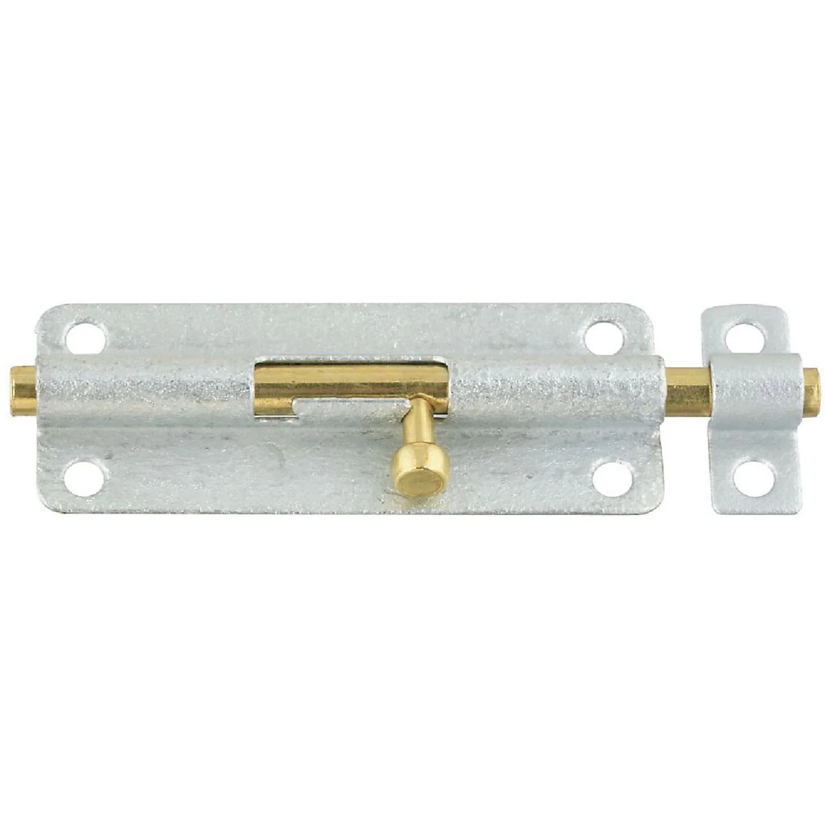 Fine Crafted National 5 In. Galvanized Steel Door Barrel Bolt Refined