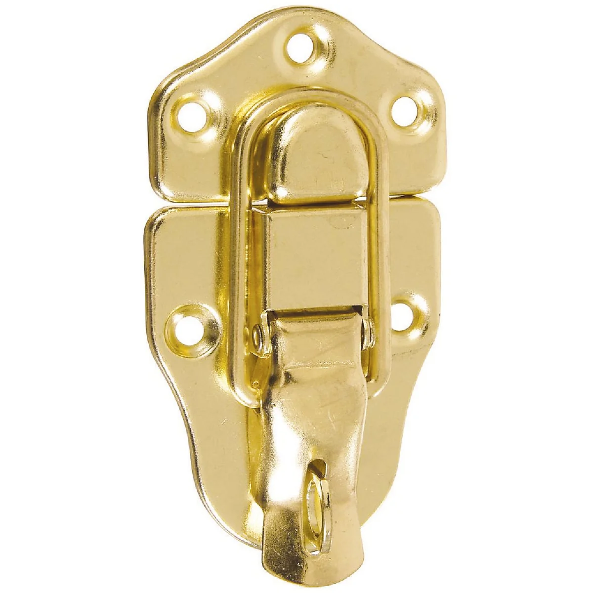 Breathable National Catalog V1849 Brass Finish Lockable Draw Catch Easy-to-Use