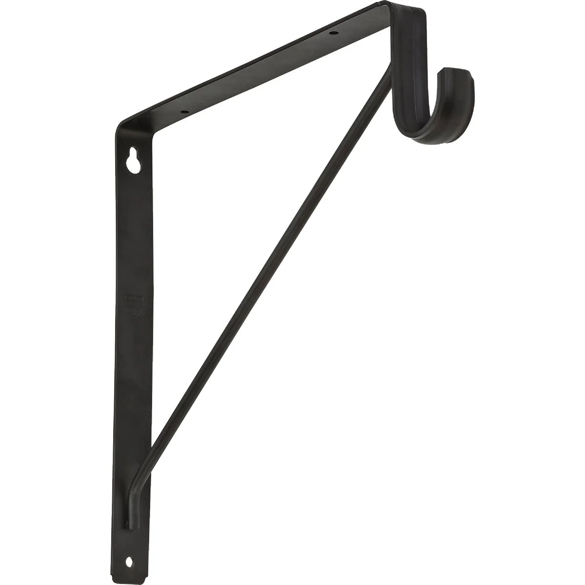 Easy-to-Use Stanley Home Designs 12-5 8 In. H. x 11 In. D. Shelf Rod Bracket Oil Rubbed Bronze Exceptional