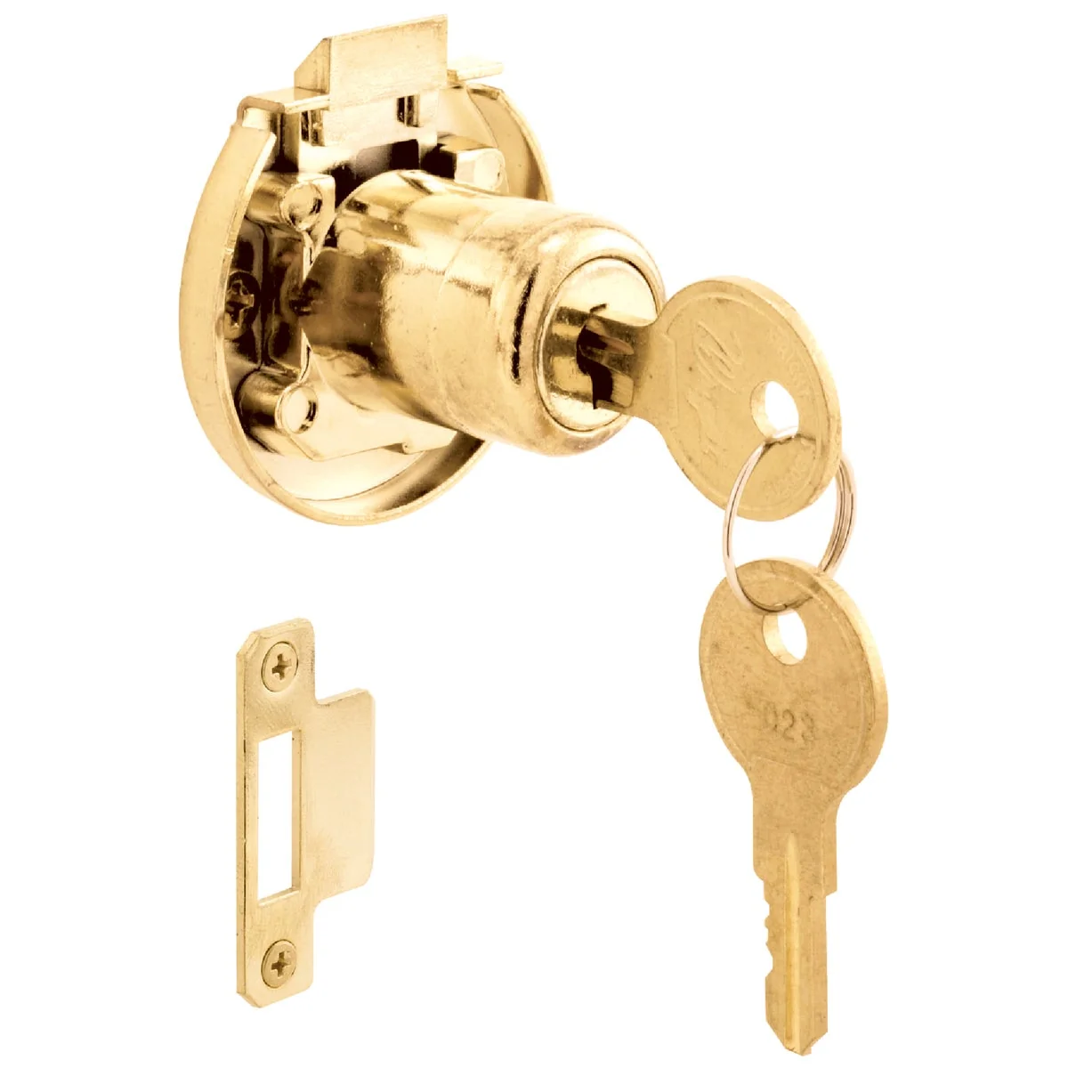 Casual Defender Security Self-Locking Drawer and Cabinet Lock Sophisticated