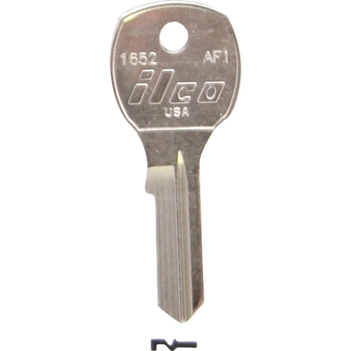 Modern ILCO Florence Nickel Plated House Key AF1 10-Pack Efficient