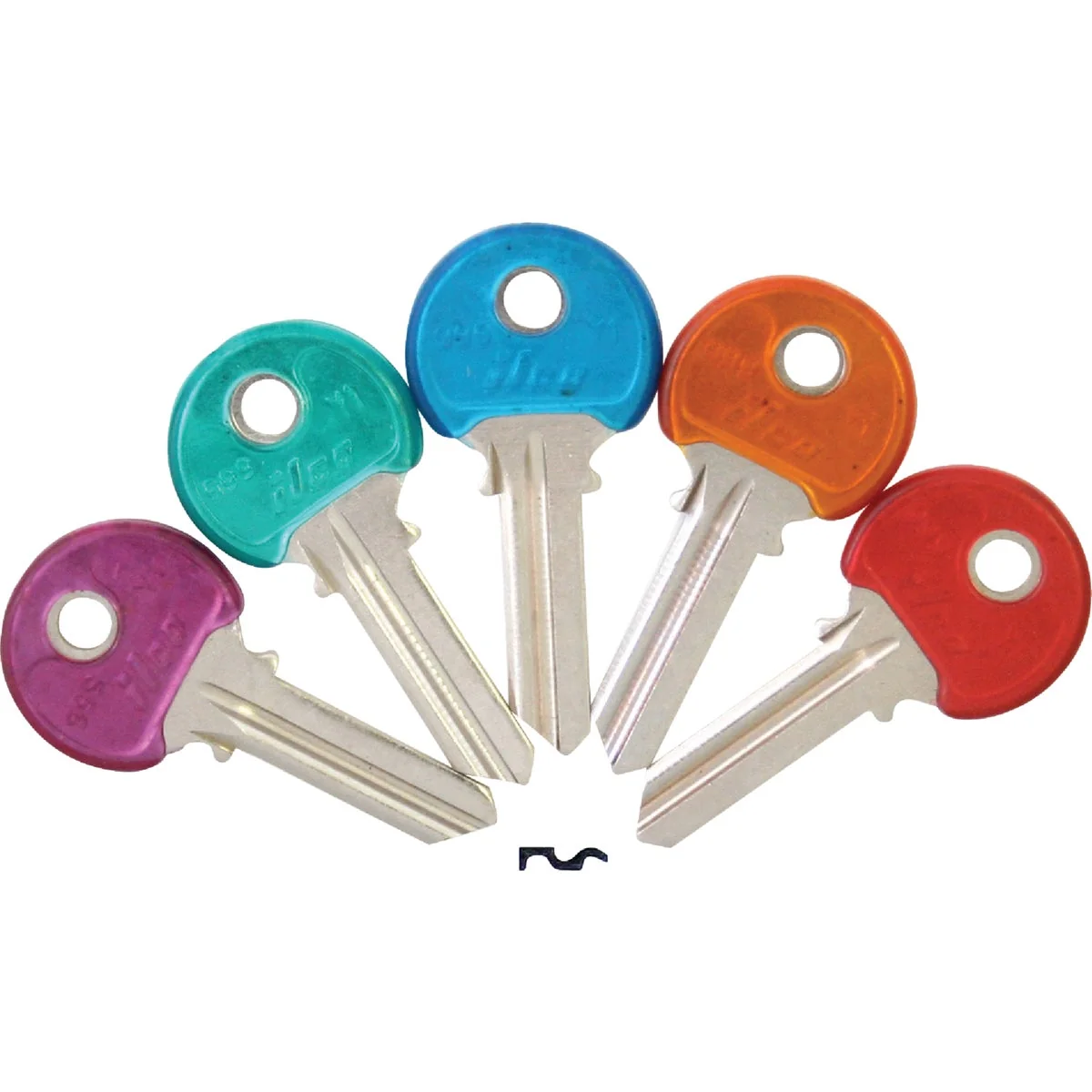 Long-Lasting ILCO Yale Assorted Design Decorative House Key Y1PC 5-Pack Clean