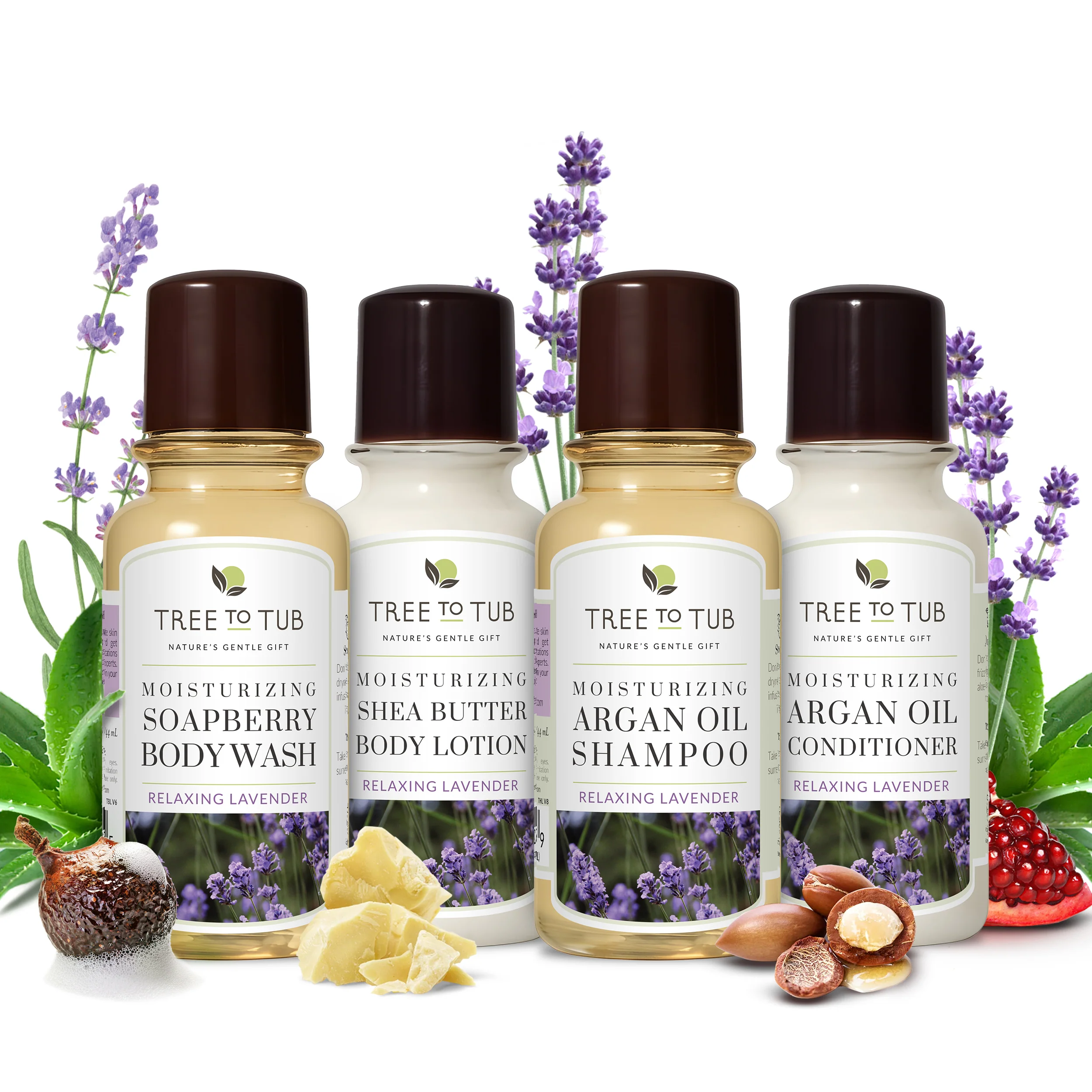 Casual Tree To Tub Relaxing Lavender Travel Essentials Set Excellent