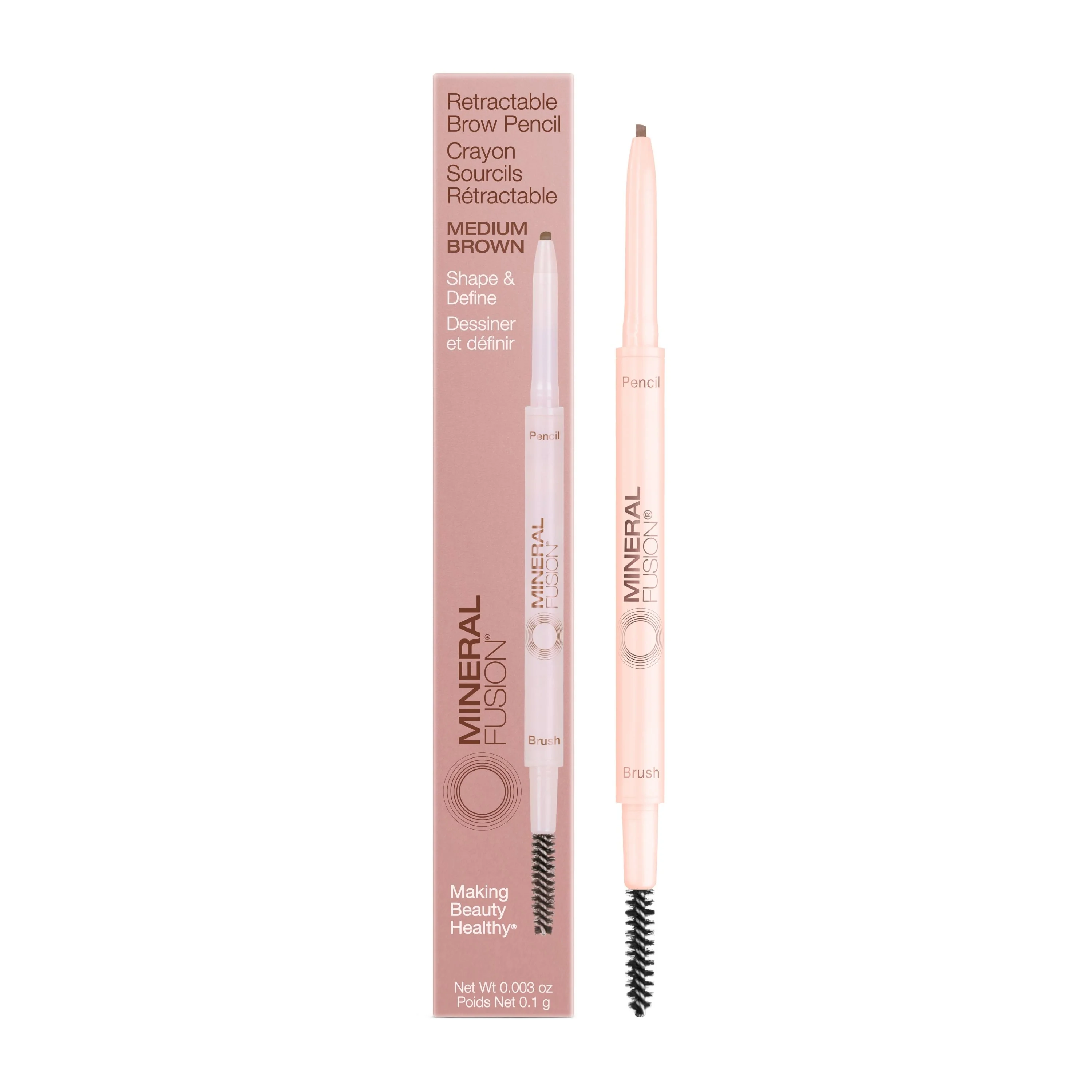 Proven Mineral Fusion Retractable Brow Pencil Superior