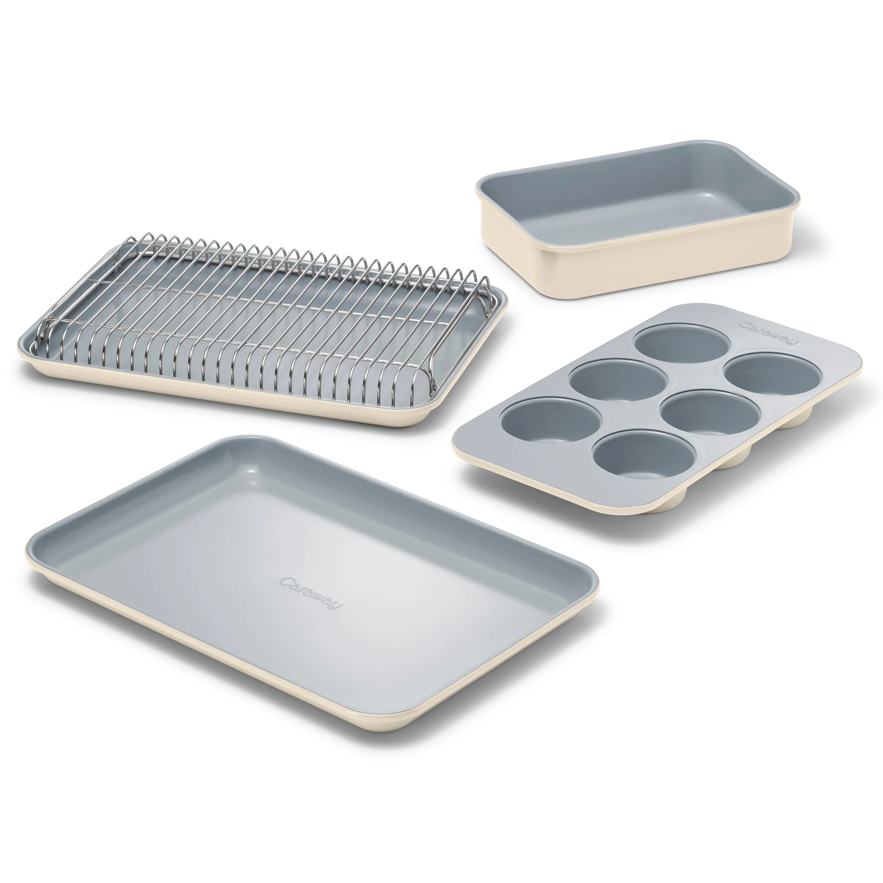 Secure Caraway Mini Bakeware Set with Storage Casual