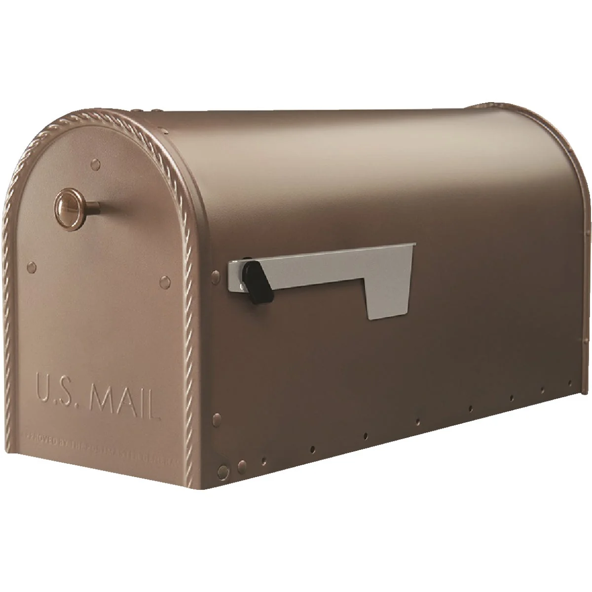 Green Gibraltar Edwards Venetian Bronze Steel Post Mount Mailbox Convenient