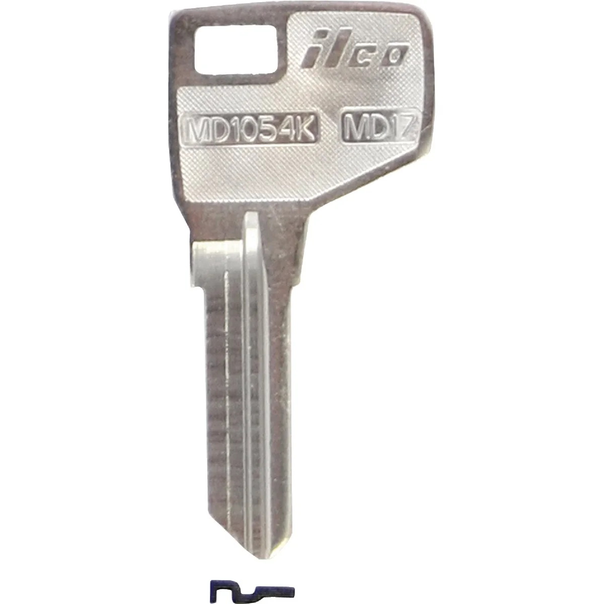Fashionable ILCO Master Nickel Plated Padlock Key MD17 10-Pack Genuine