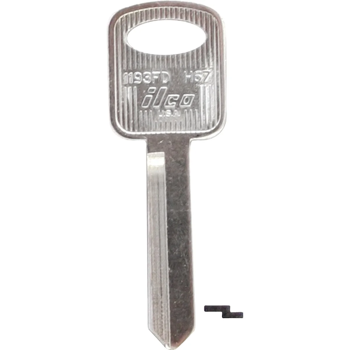 Sophisticated ILCO Ford Nickel Plated Automotive Key H67 10-Pack Trendy
