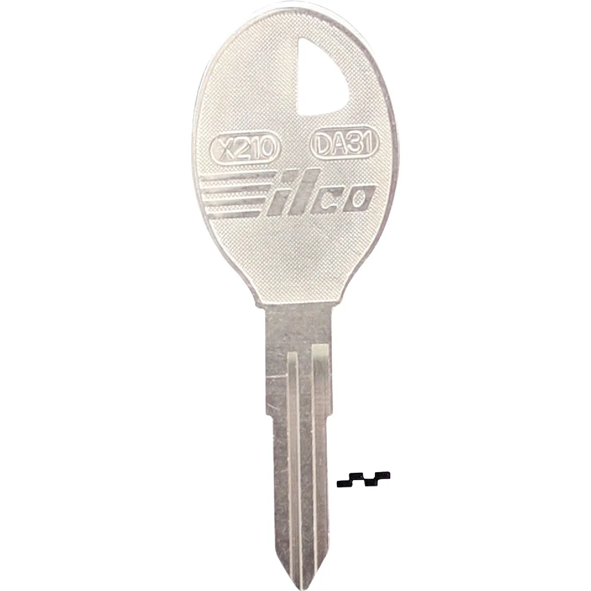 Carefully Designed ILCO Nissan Nickel Plated Automotive Key DA31 10-Pack Soft