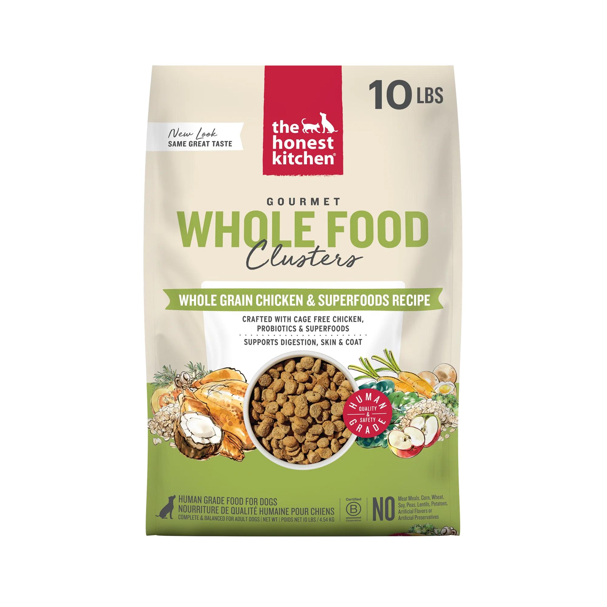 Minimalist The Honest Kitchen Dry Dog Food Whole Grain Chicken Whole Food Clusters Relaxed
