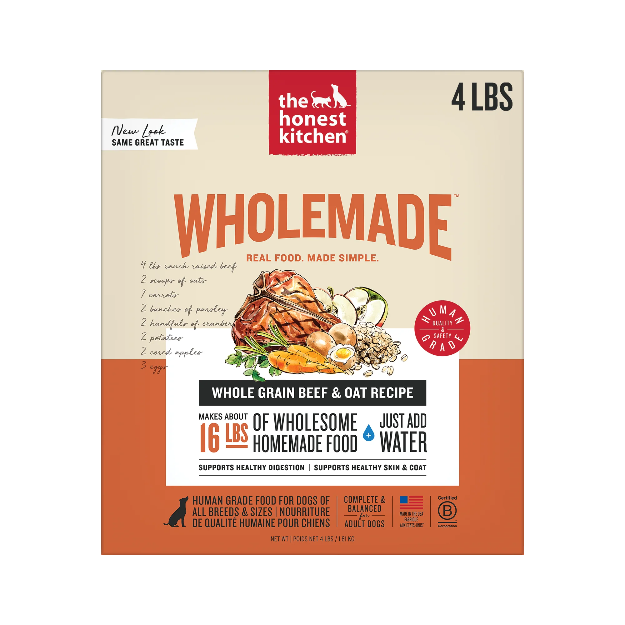 Exceptional The Honest Kitchen Wholemade™ Whole Grain Beef Oat Dog Food Breathable