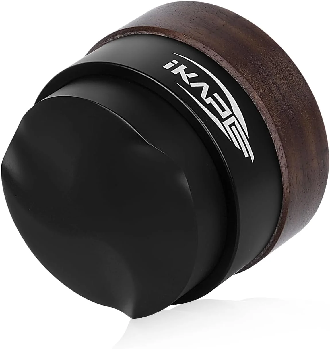 Innovative Ikape 51MM Coffee Distributor New Wooden Handle Design Gravity Adaptive Espresso Distributor Fits All 51MM Espresso Portafilter High-End