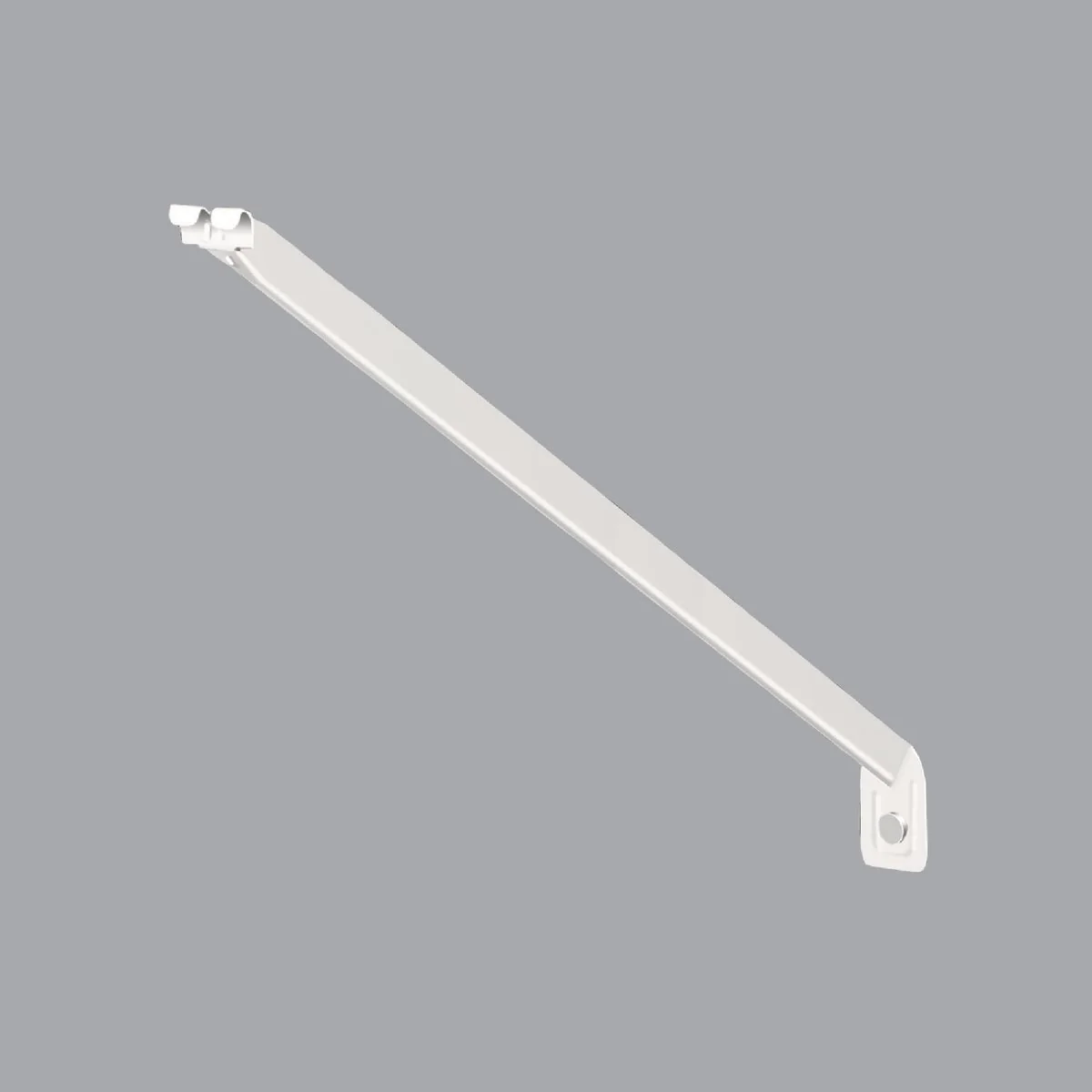 Flexible ClosetMaid 20 In. White Shelving Support Bracket Dependable