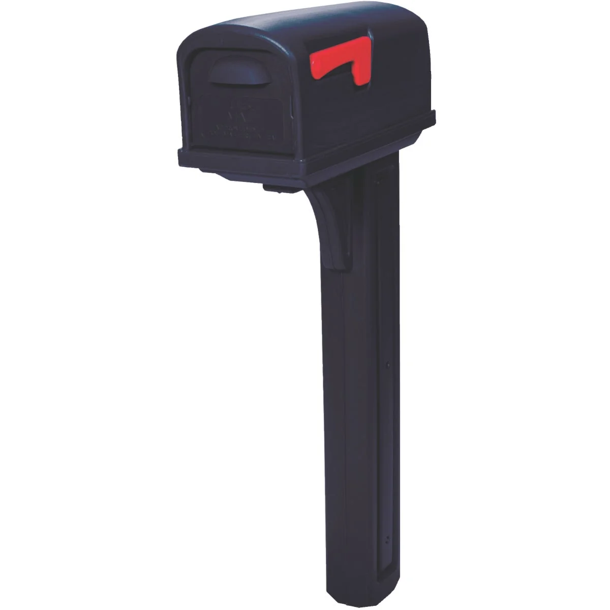 Relaxed Gibraltar Classic Black Mailbox Post Easy-to-Use