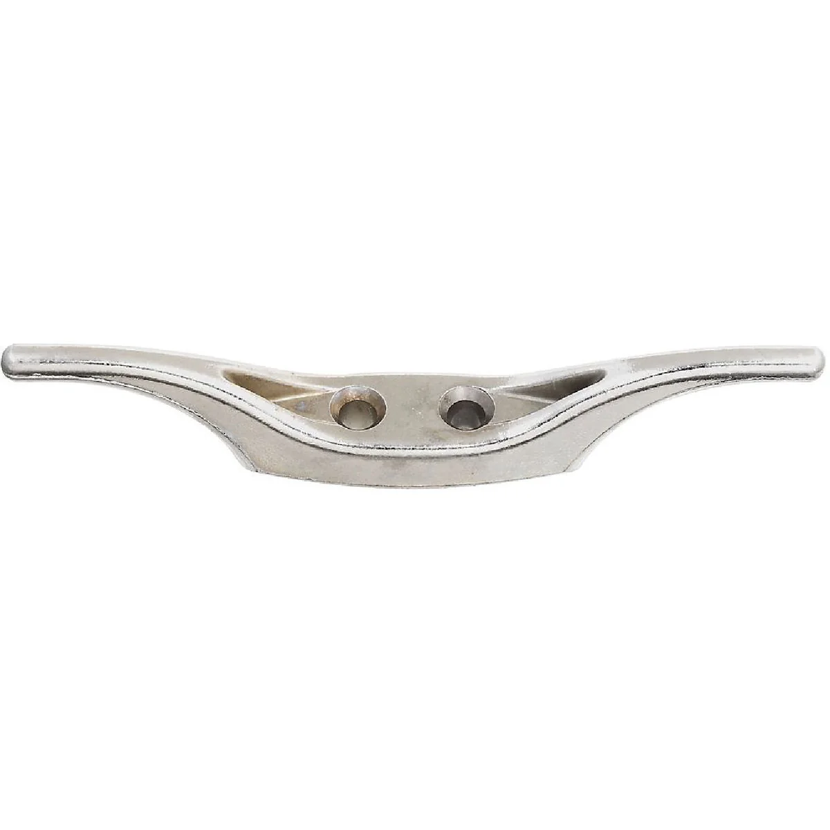 Practical National 4-1 2 In. Nickel Rope Cleat Fine