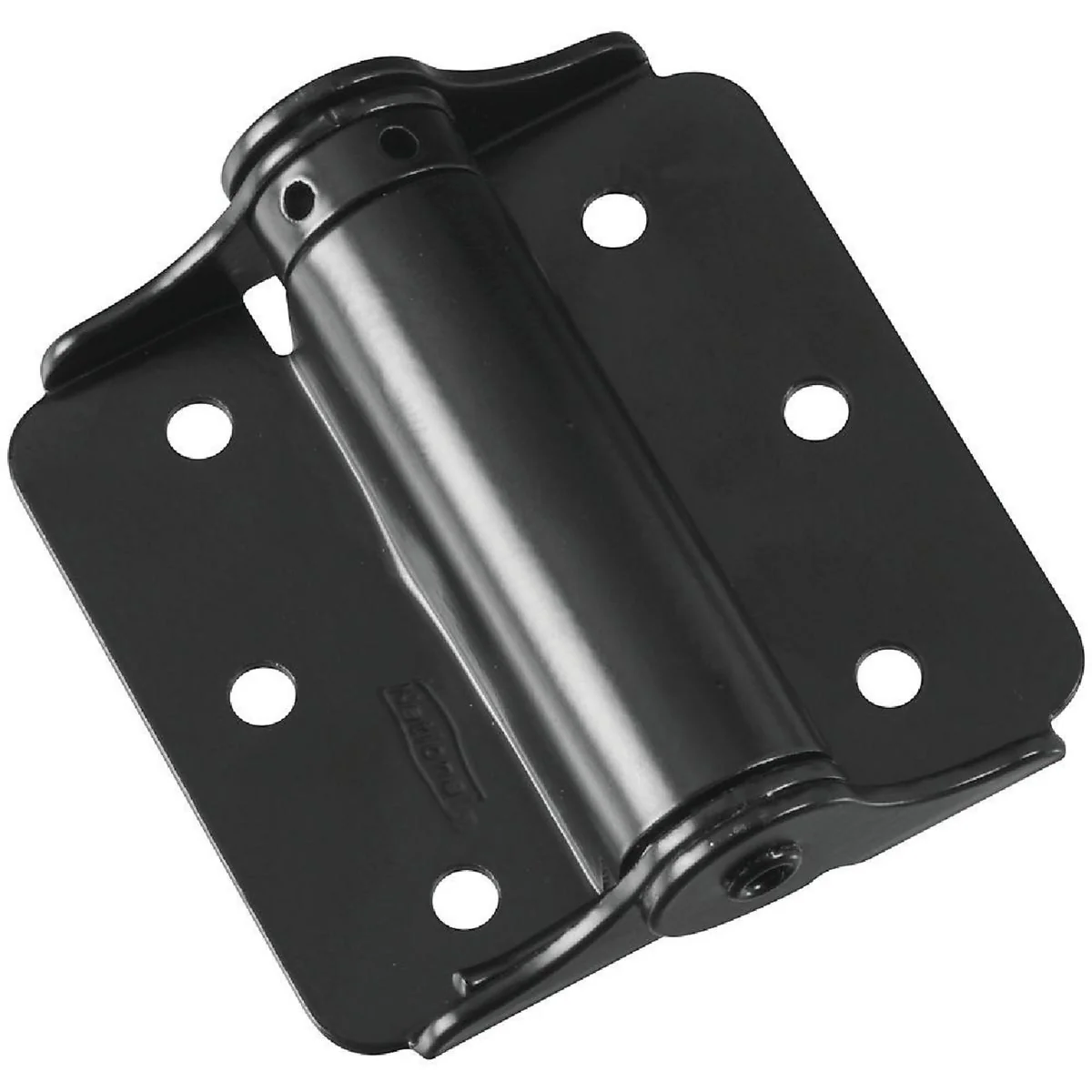 Professional National 3 In. Black Full-Surface Spring Door Hinge 2-Pack Casual