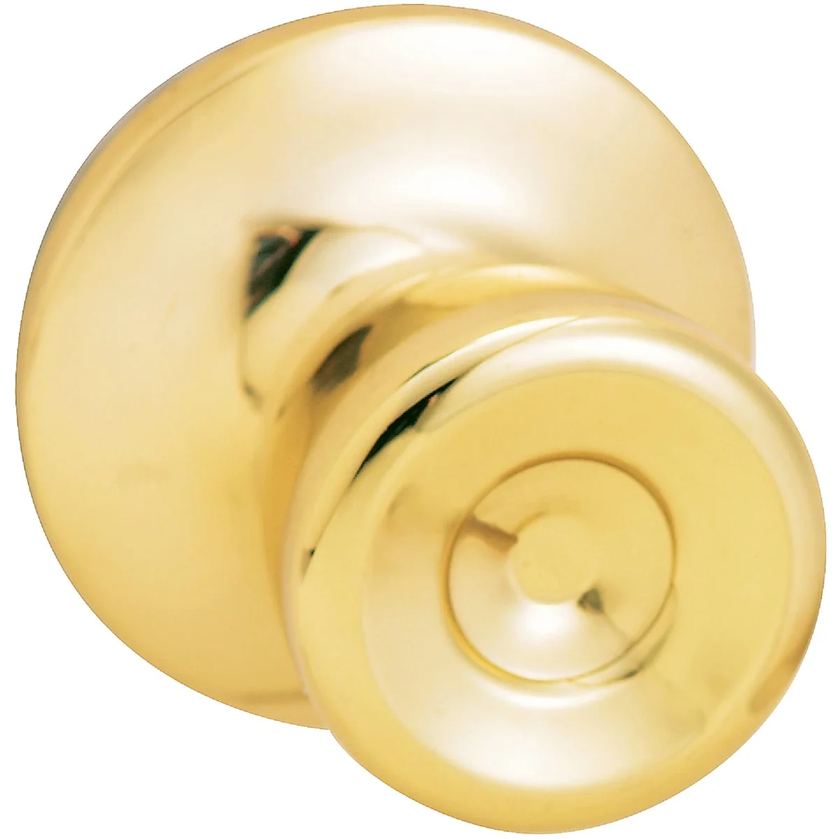 Verified Steel Pro Polished Brass Hall Closet Door Knob Lightweight