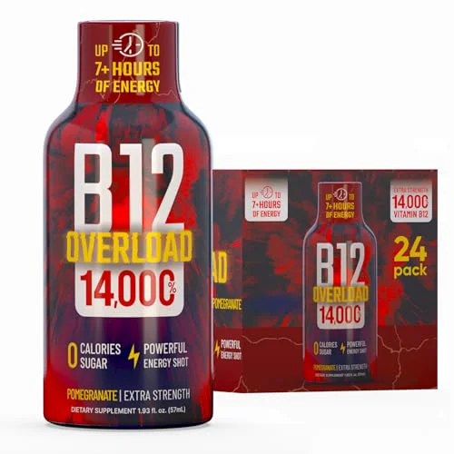 Long-Lasting B12 Overload Extra Strength Energy Shot 23.16 Fl Oz Trusted
