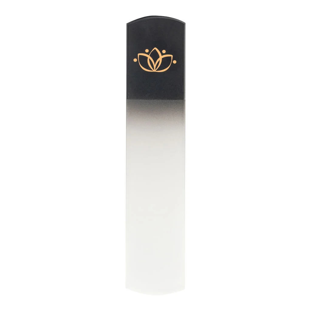High-Quality Rugged Beauty The Lotus Glass Nail File Pure