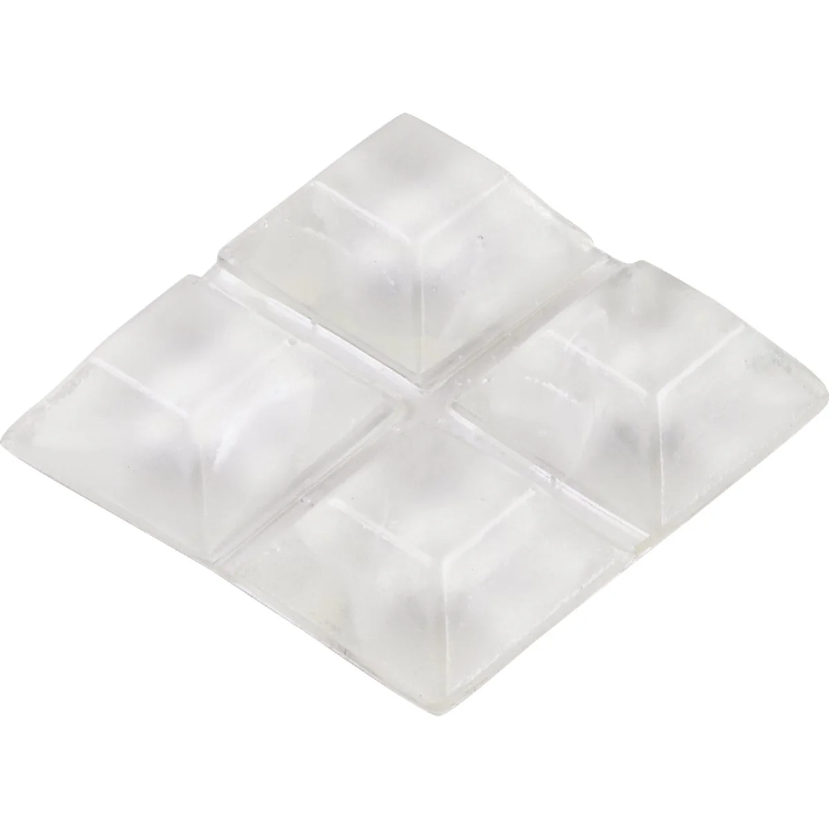 Casual Do it 3 4 In. Square Opaque Furniture Bumpers 12-Count Efficient