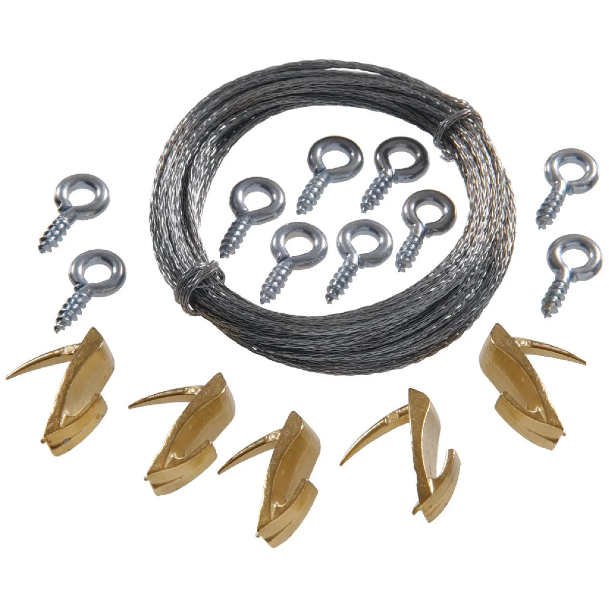 Recyclable Hillman Anchor Wire 20 Lb. Capacity Wallbiter Picture Hanging Kit Innovative