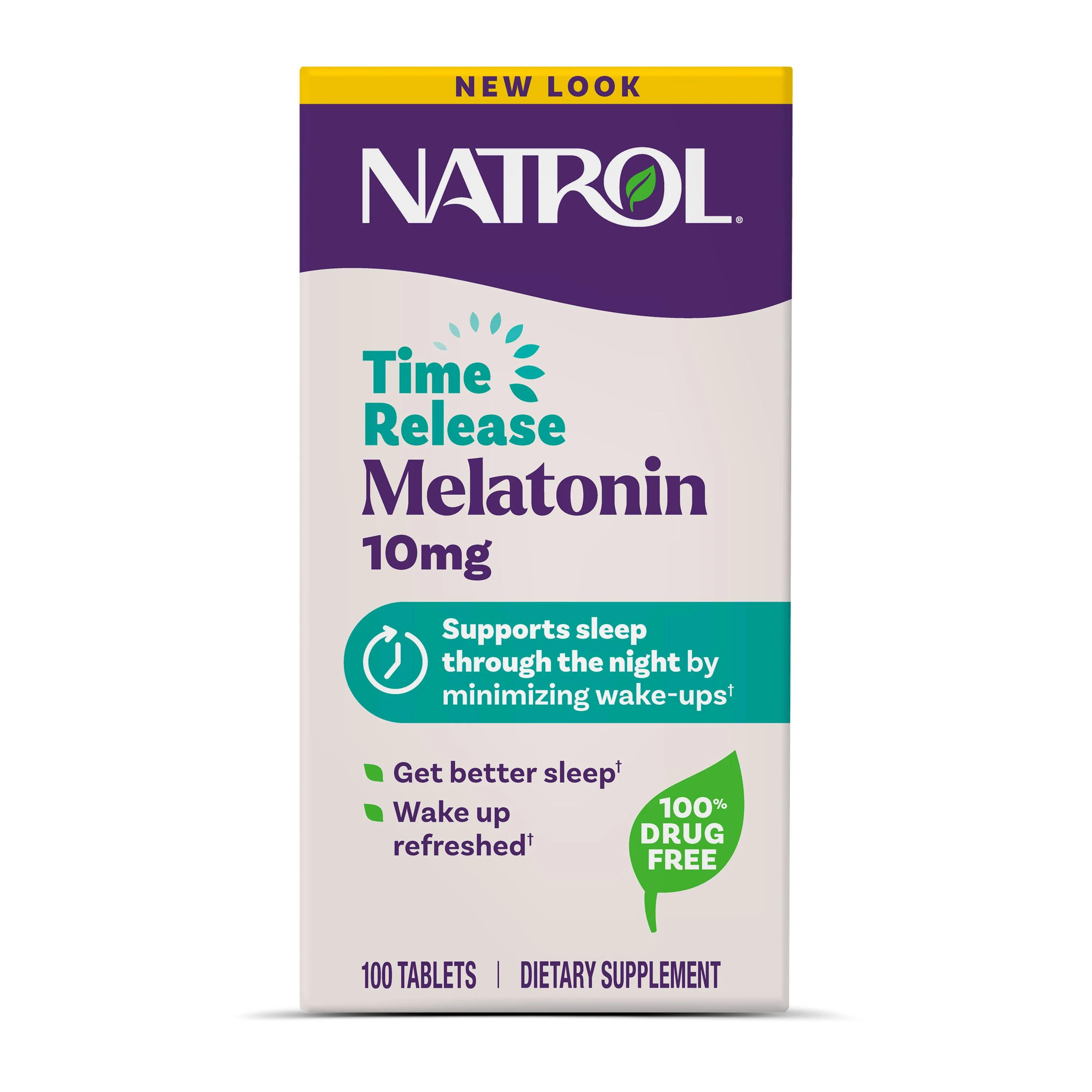 Solid Natrol Advanced Sleep Melatonin Healthy