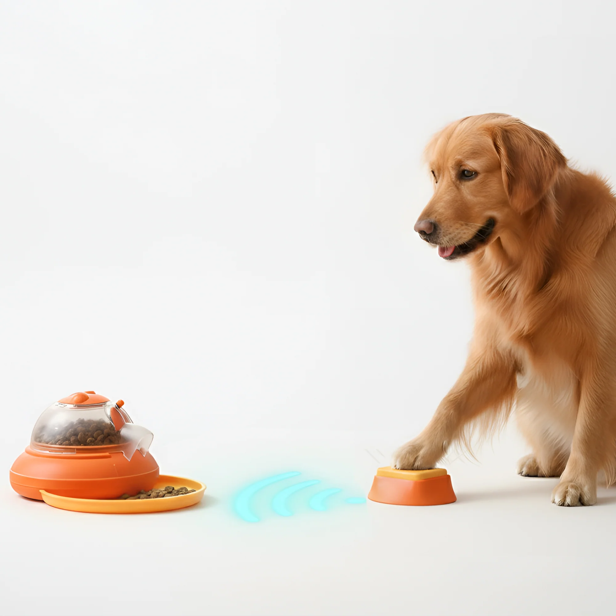 Sophisticated PawsPik® Wireless Remote Interactive Dog Feeder Efficient