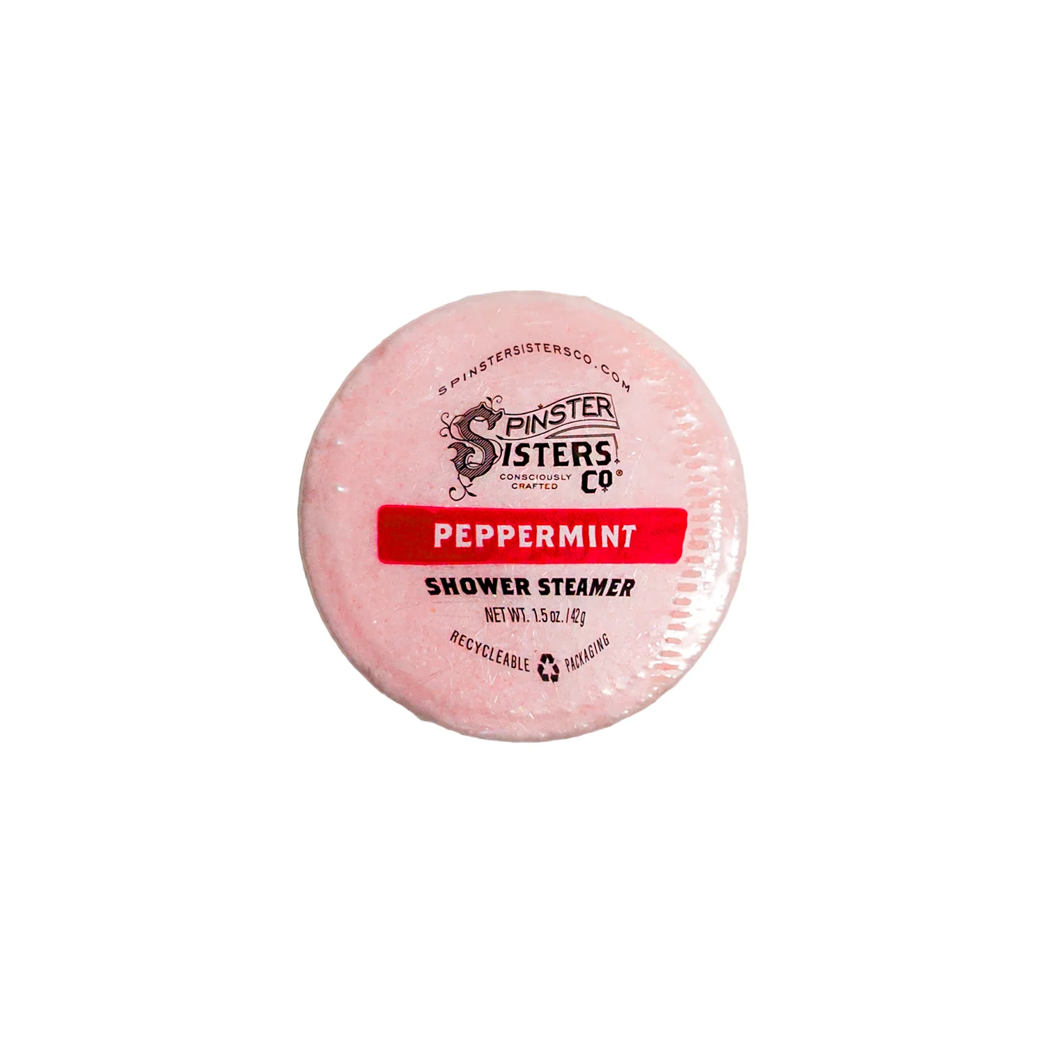 Expertly Made Spinster Sisters Co. Peppermint Shower Steamer Trusted