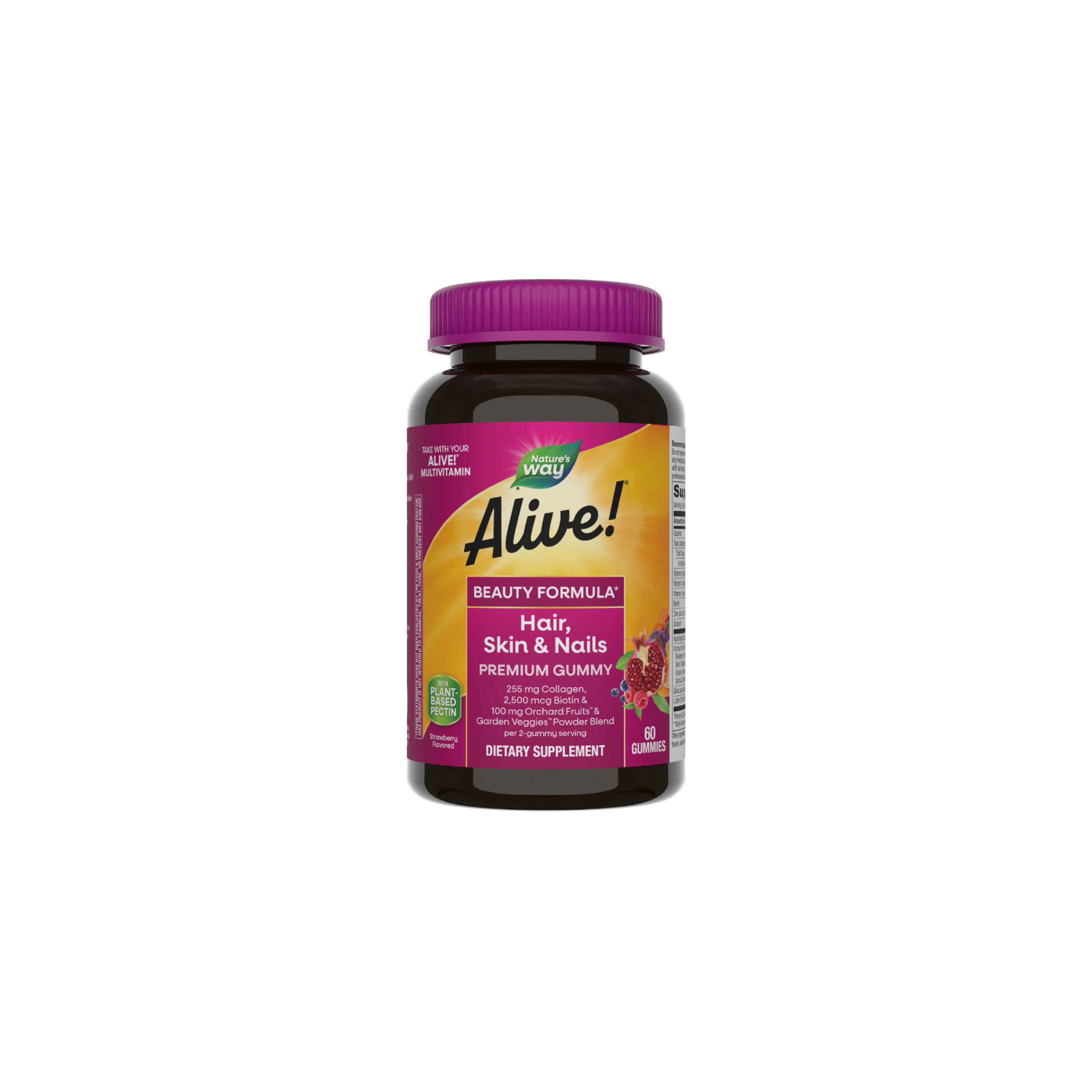 Classic Nature's Way Alive Hair Skin Nail Gummy User-Friendly