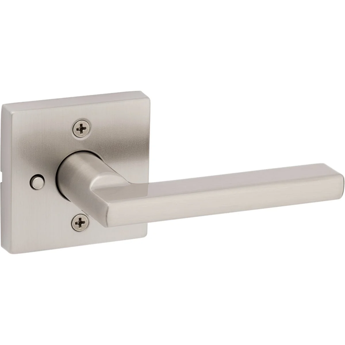 Soft Kwikset Halifax Satin Nickel Steel Privacy Lever Sophisticated