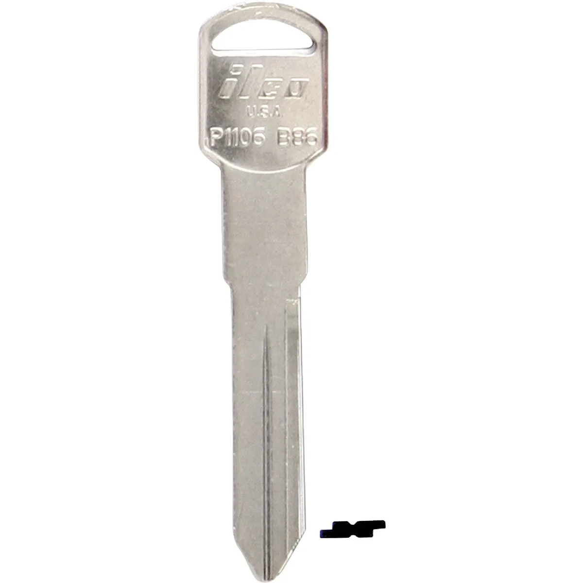 World-Class ILCO GM Nickel Plated Automotive Key B86 10-Pack Casual