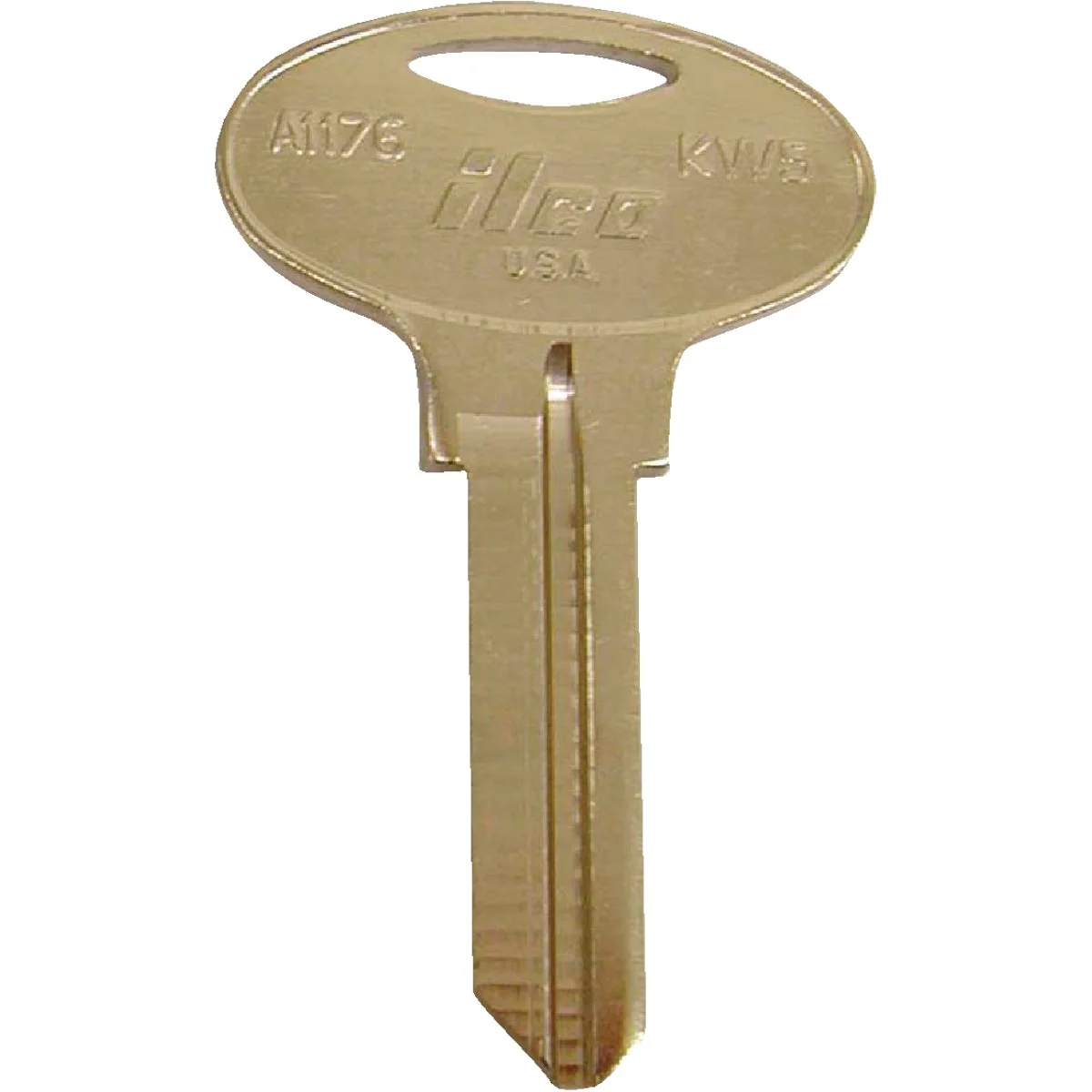 Modern ILCO Kwikset Nickel Plated House Key KW5 10-Pack Eco-Friendly