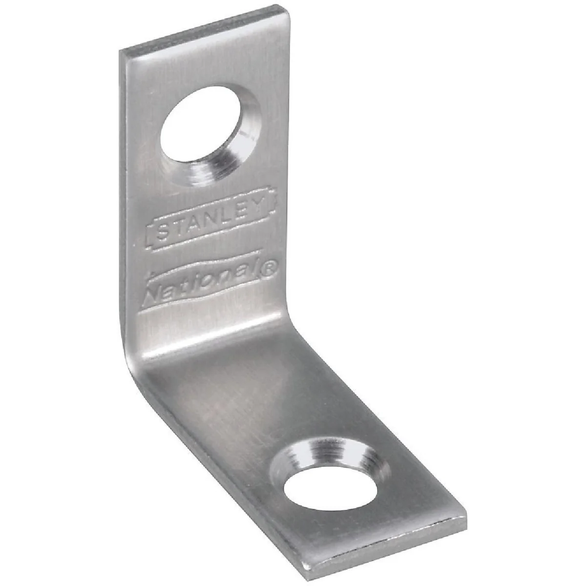 Unique National Catalog V415 1 In. x 1 2 In. Stainless Steel Corner Brace 2-Count Next-Generation