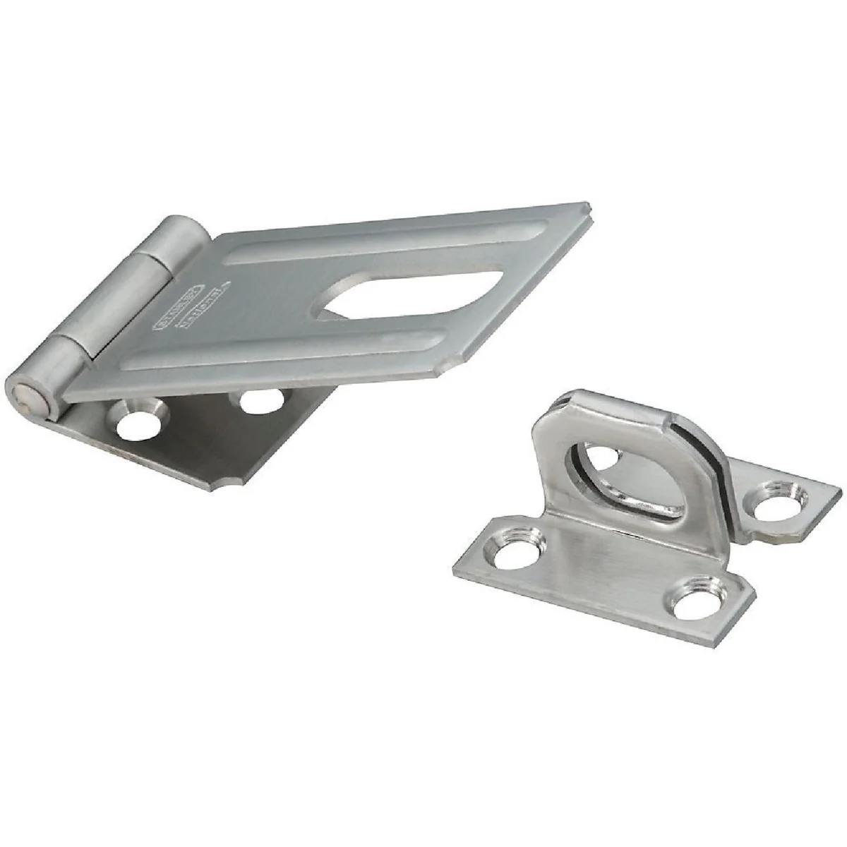 Effective National 3-1 4 In. Stainless Steel Safety Hasp Powerful
