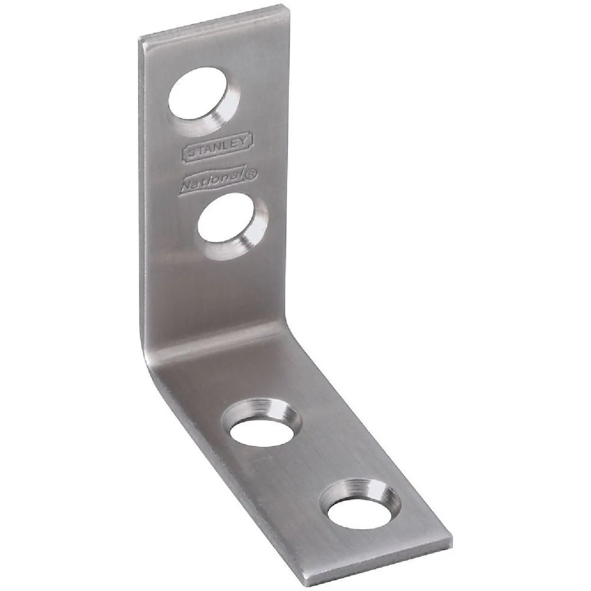 Green National Catalog V415 1-1 2 In. x 1 2 In. Stainless Steel Corner Brace 2-Count Lightweight