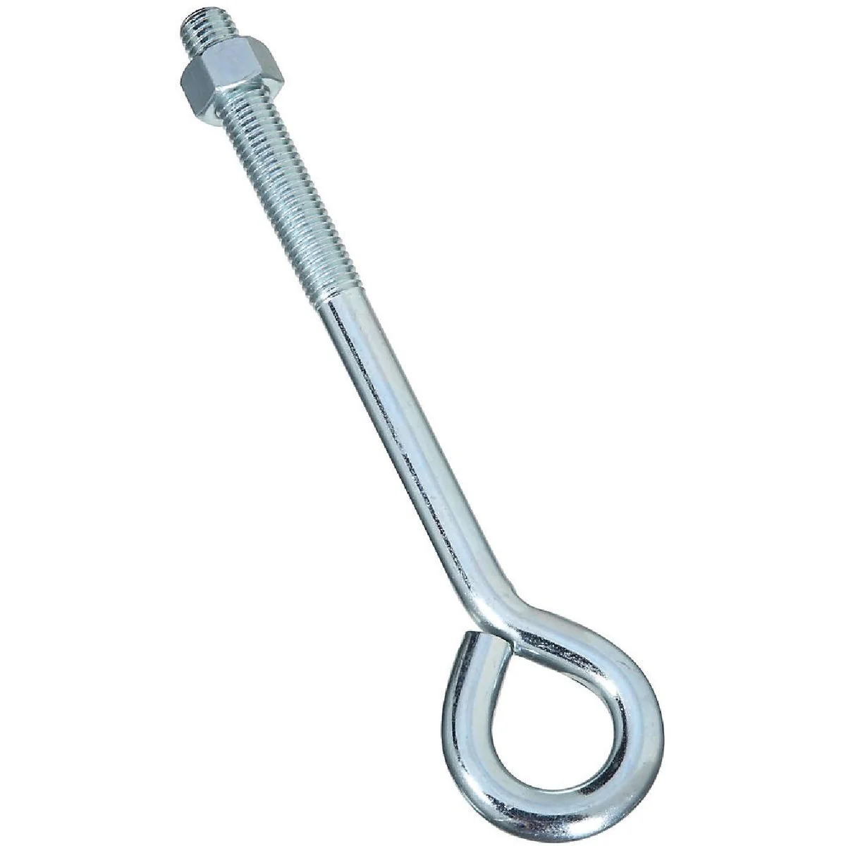 Contemporary National 5 8 In. x 10 In. Zinc Eye Bolt with Hex Nut High-Performance