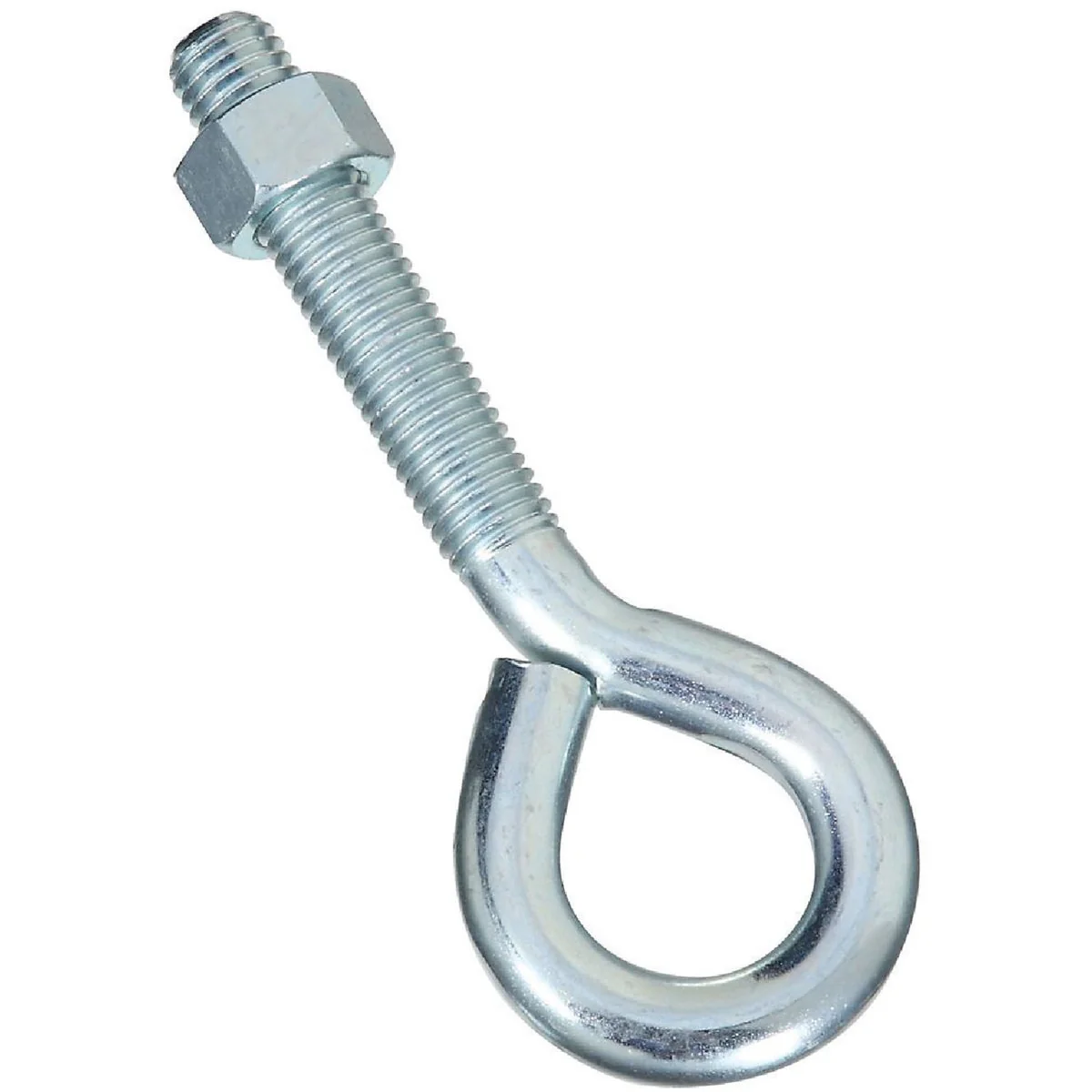 Relaxed National 5 8 In. x 6 In. Zinc Eye Bolt with Hex Nut Durable