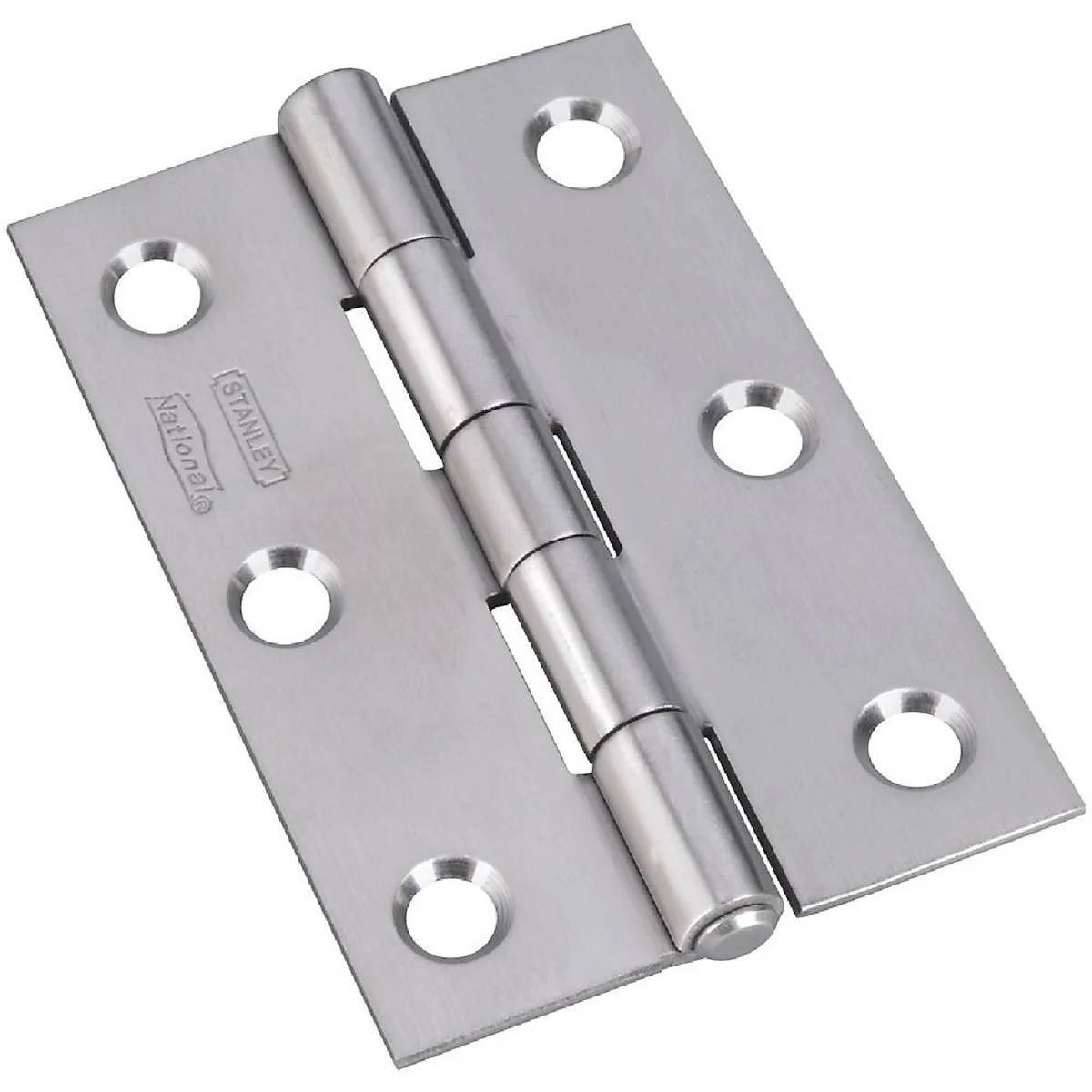Pure National 3 In. Stainless Steel Narrow Tight-Pin Hinge 2-Pack Optimized