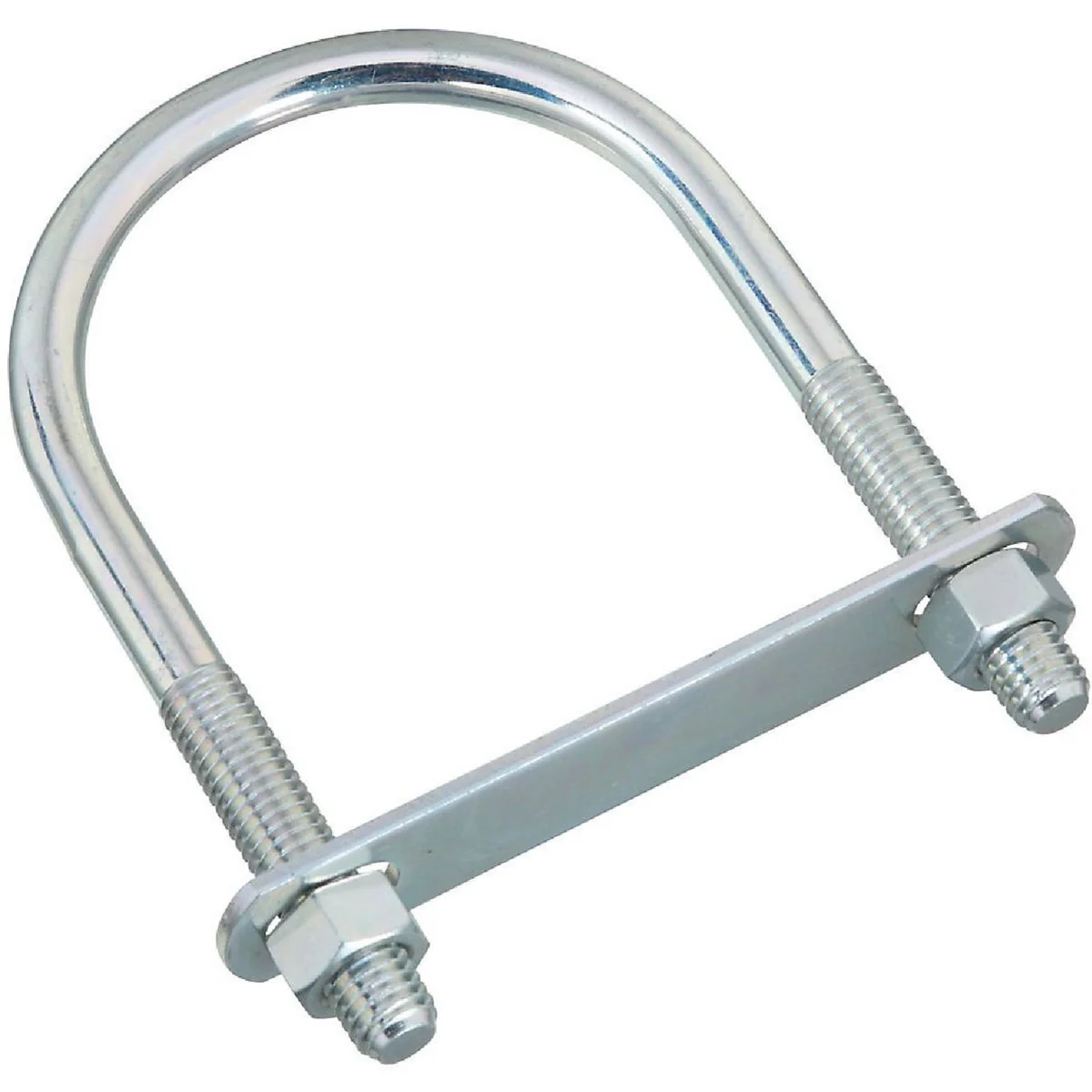 Verified National 1 2 In. x 3-1 2 In. x 6 In. Zinc Round U Bolt Superior