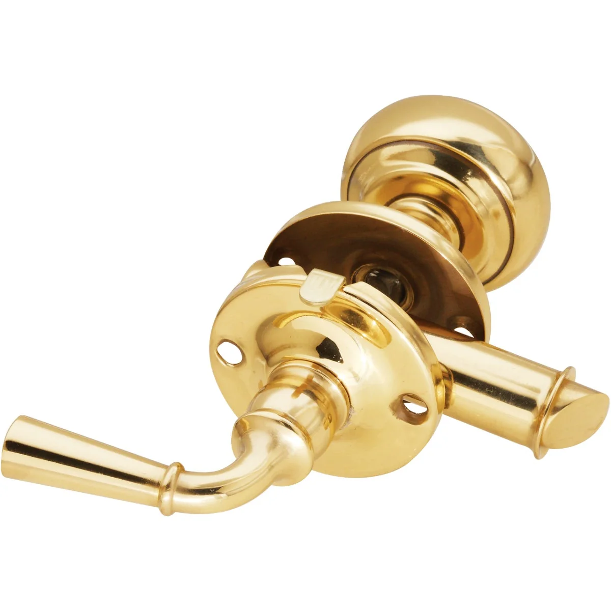 Versatile National Polished Brass Storm Door Knob Latch Smart
