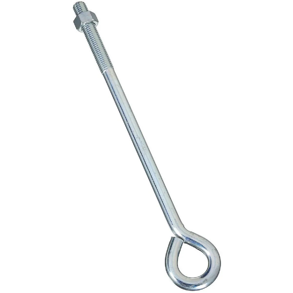 Exclusive National 5 8 In. x 14 In. Zinc Eye Bolt with Hex Nut Relaxed