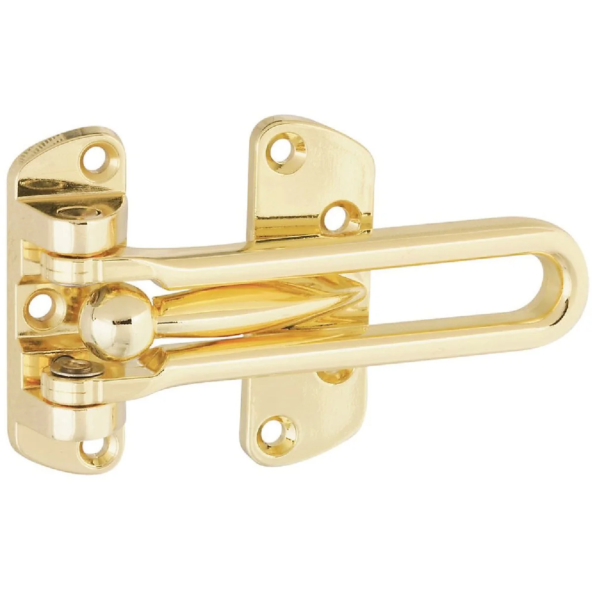Authentic National Polished Brass Decorative Door Security Guard High-Quality