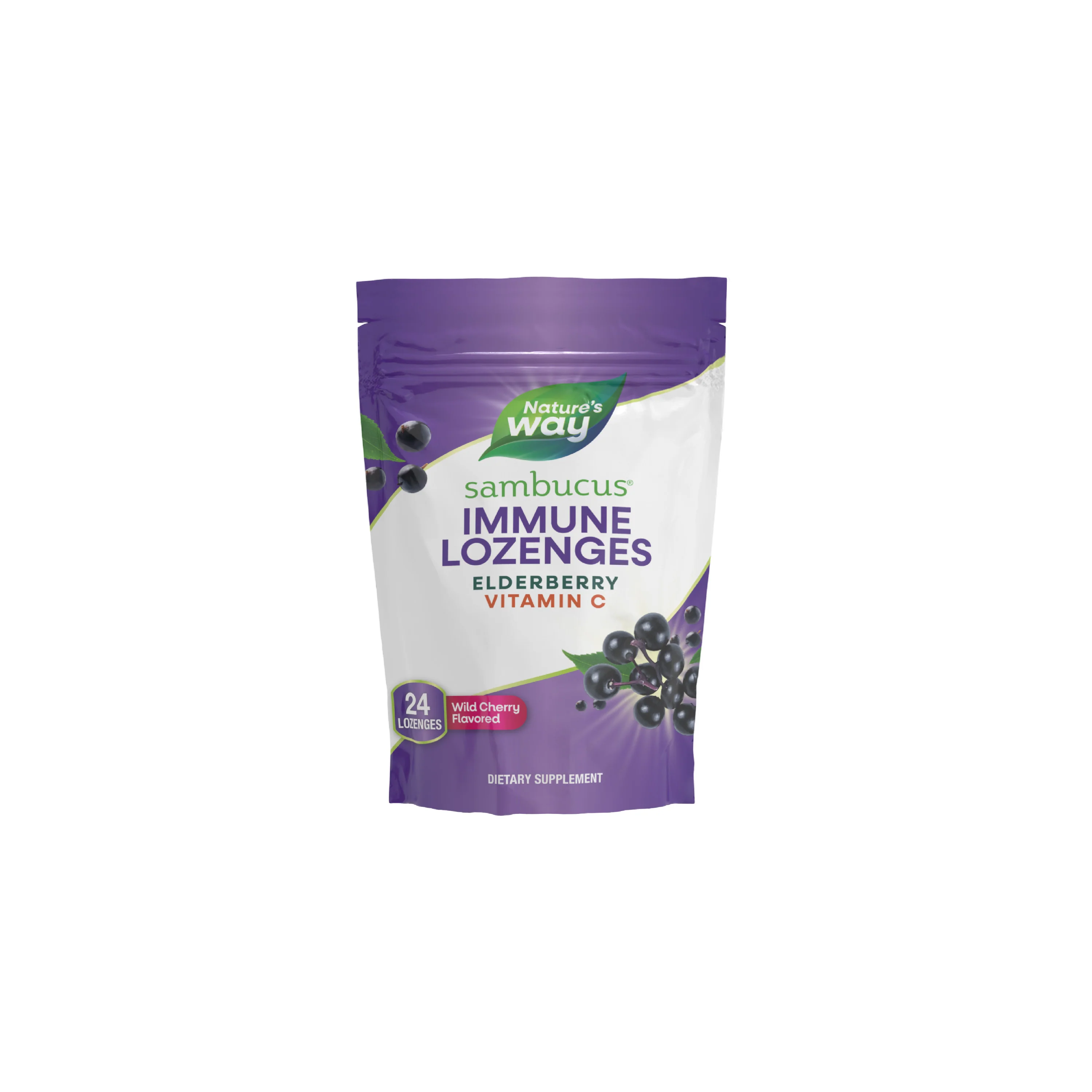 Casual Nature's Way Sambucus Vitamin C Lozenges Carefully Designed