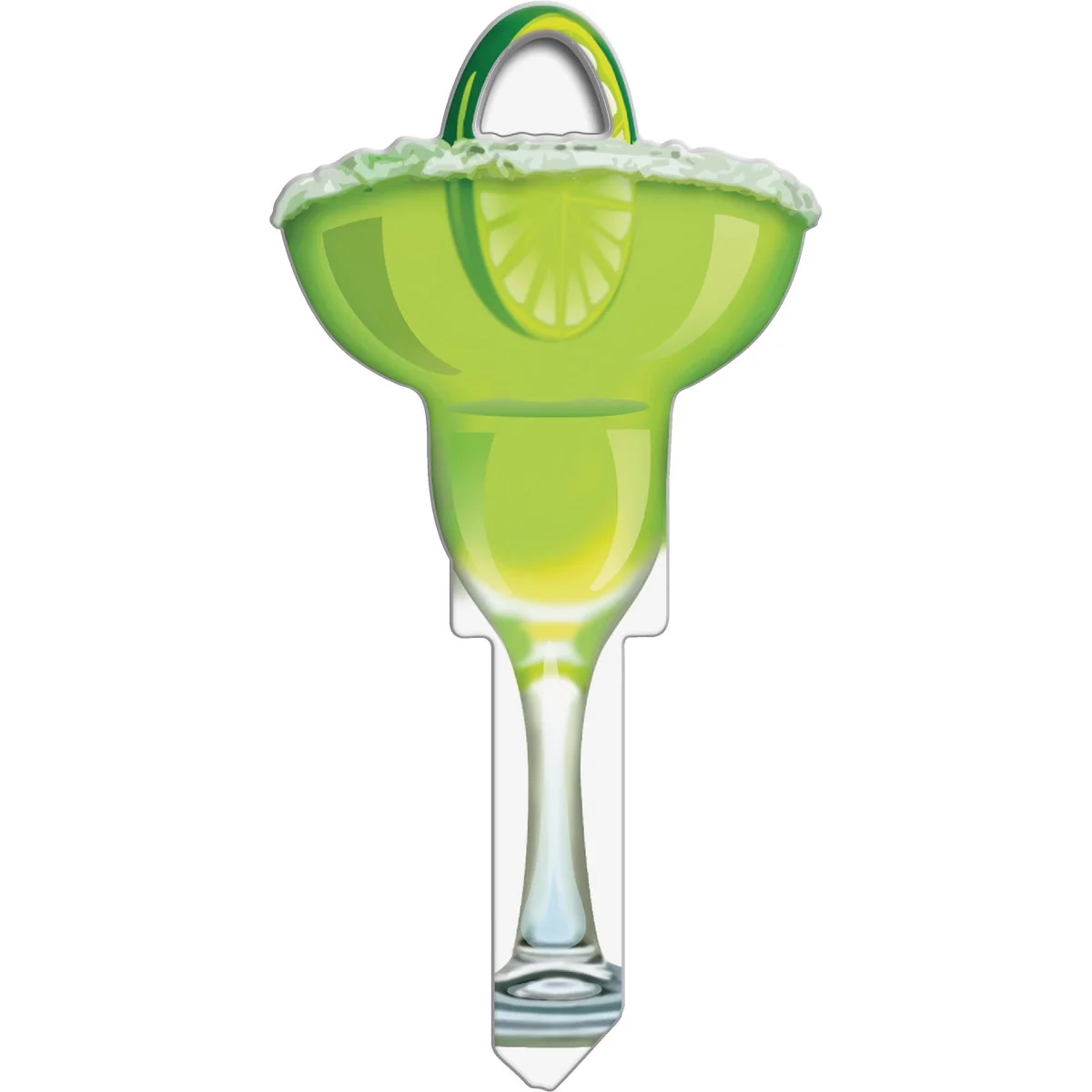 Expertly Made Lucky Line Margarita Design Decorative House Key KW11 Original