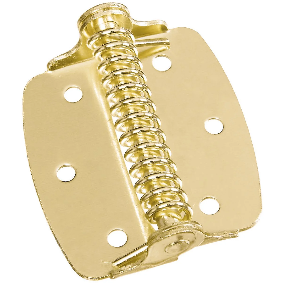 Dependable National 2 In. Brass Spring Hinge 2-Pack Powerful